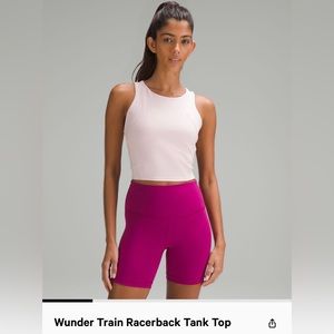 Size 6 Wonder Under Racerback Tank NWT